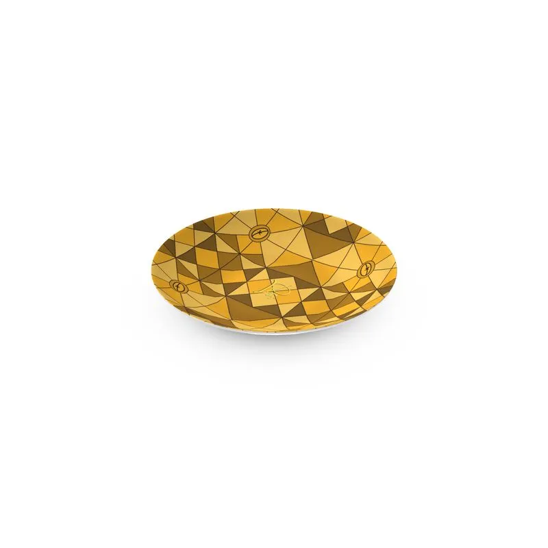#177 LDCC designer serving BOWLS in gold pattern