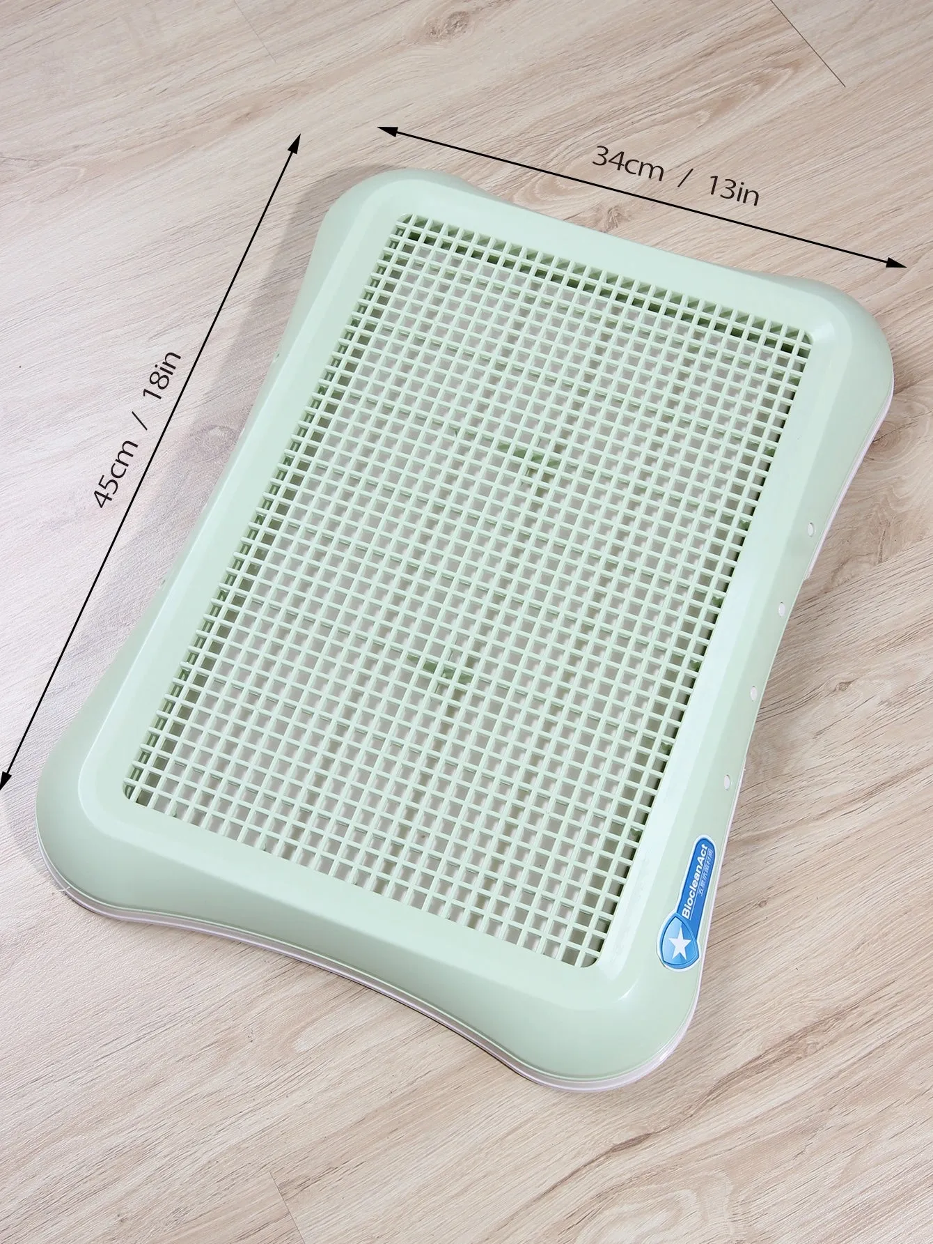 1pc Colorblock Pet Toilet