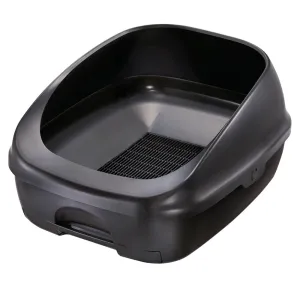 35% OFF: Unicharm Deo Toilet Half Cover Cat Litter Box (Dark Gray)