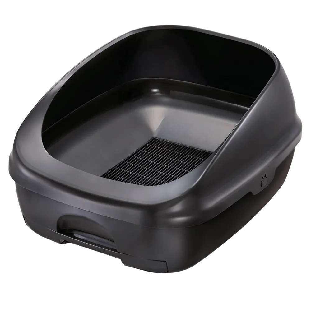 35% OFF: Unicharm Deo Toilet Half Cover Cat Litter Box (Dark Gray)