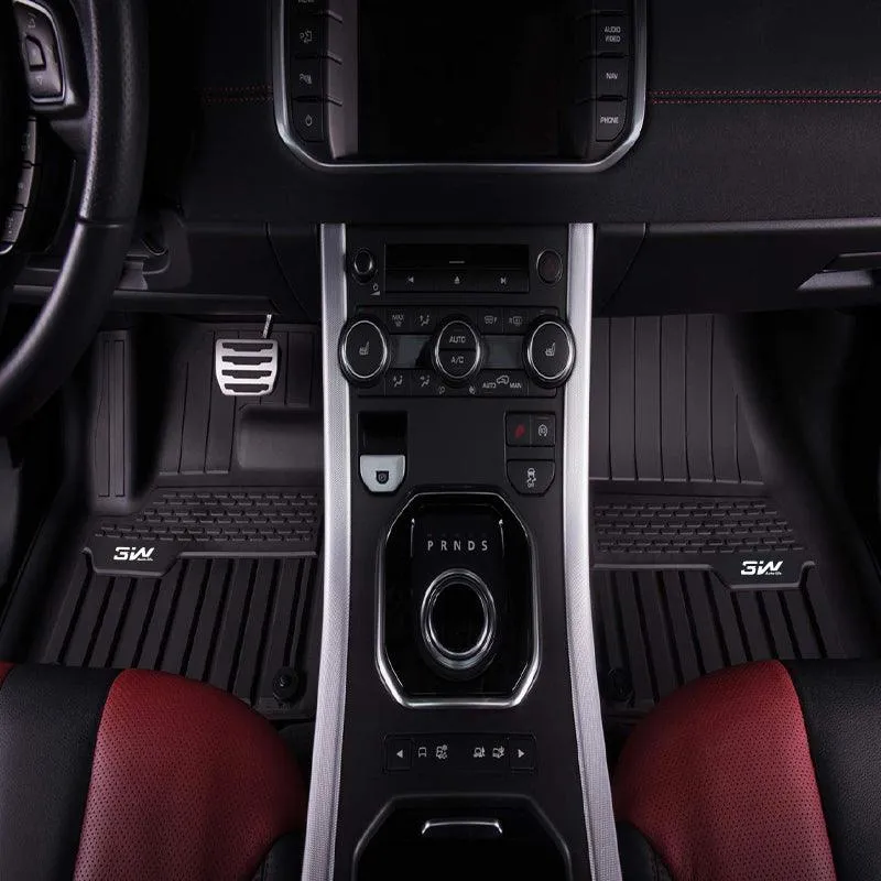 3W Range Rover Evoque 2011-2019 Custom Floor Mats TPE Material & All-Weather Protection