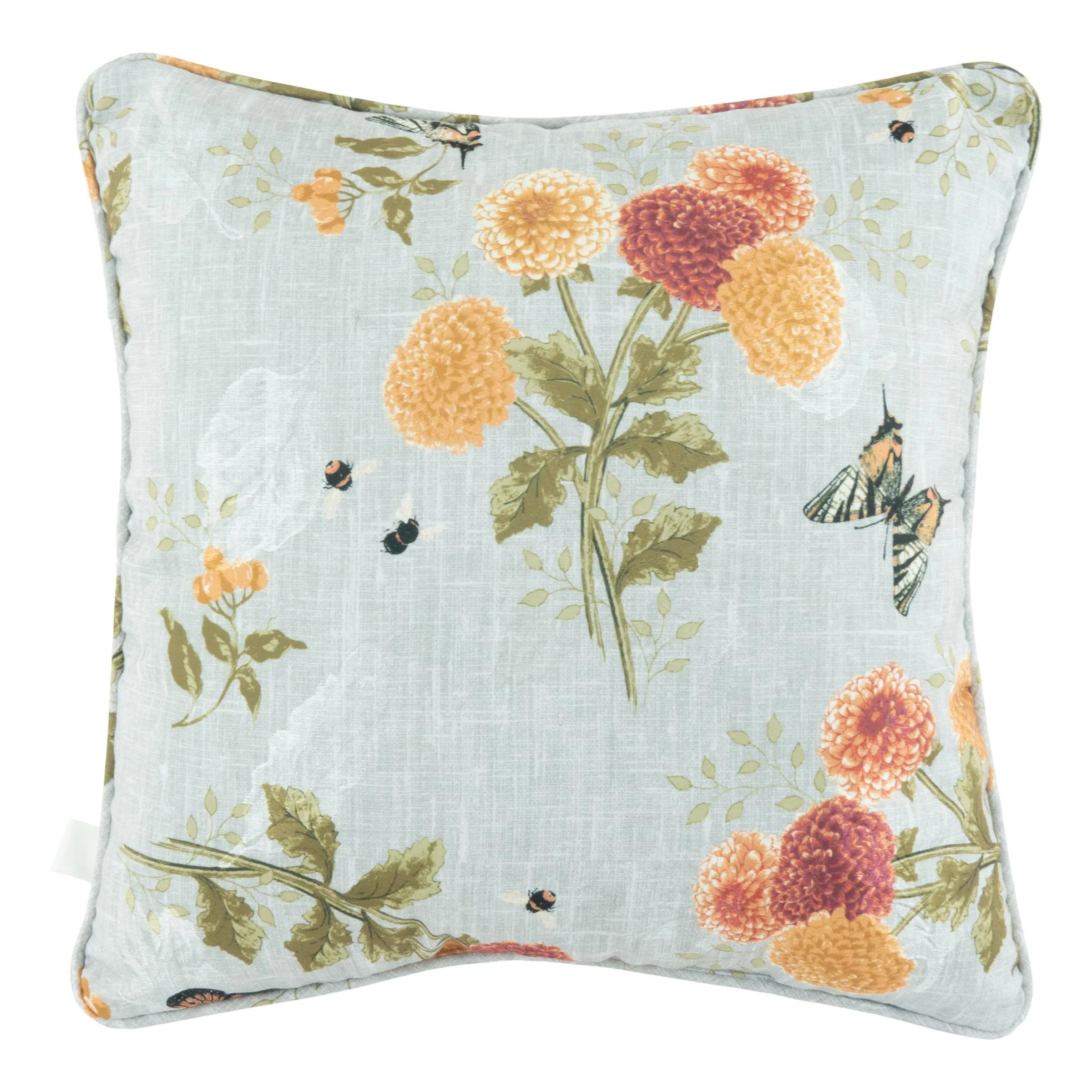 Buttlerfly Meadow Harvest 18x18 Throw Pillow