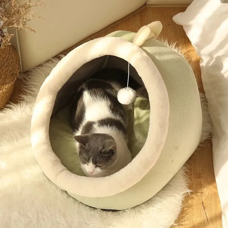 Cat Cave Bed Cozy Cushion