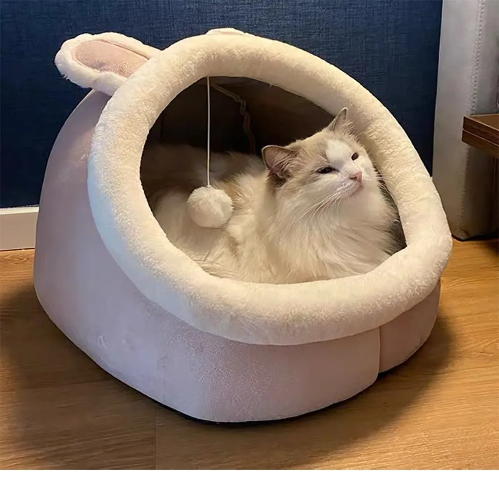 Cat Cave Bed Cozy Cushion