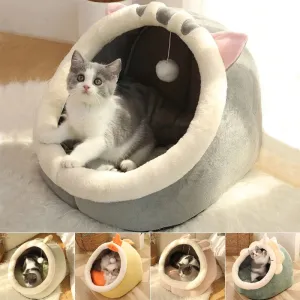 Cat Cave Bed Cozy Cushion