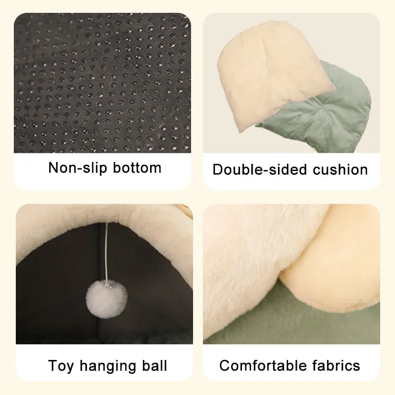 Cat Cave Bed Cozy Cushion