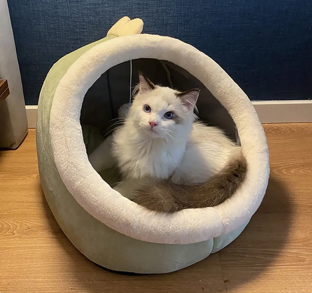 Cat Cave Bed Cozy Cushion
