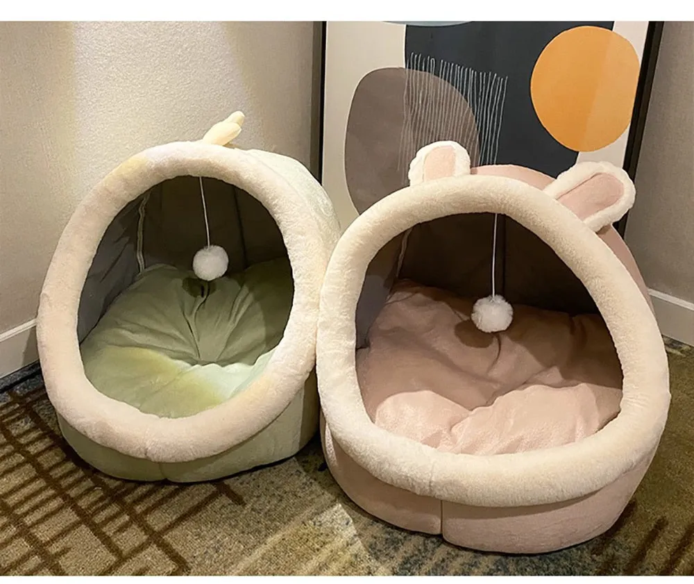 Cat Cave Bed Cozy Cushion