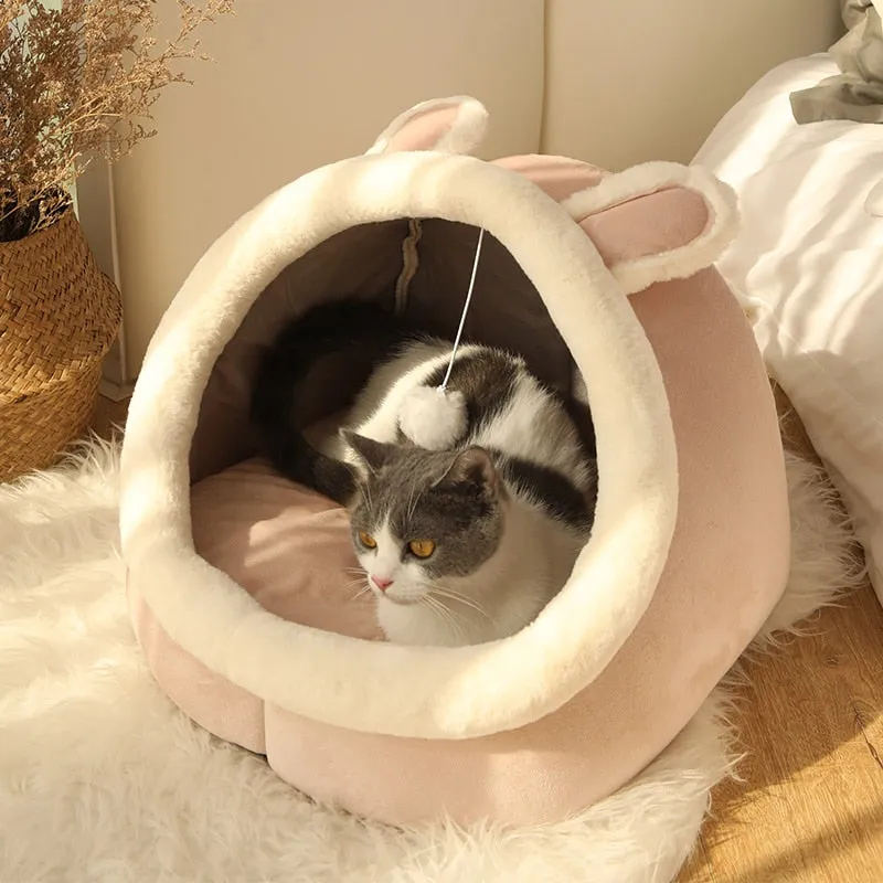 Cat Cave Bed Cozy Cushion