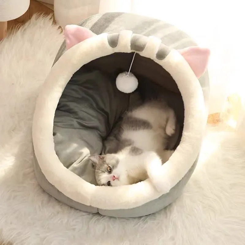 Cat Cave Bed Cozy Cushion