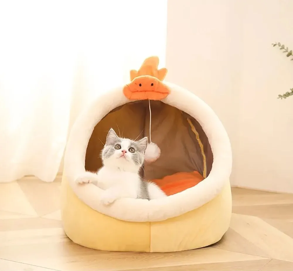 Cat Cave Bed Cozy Cushion