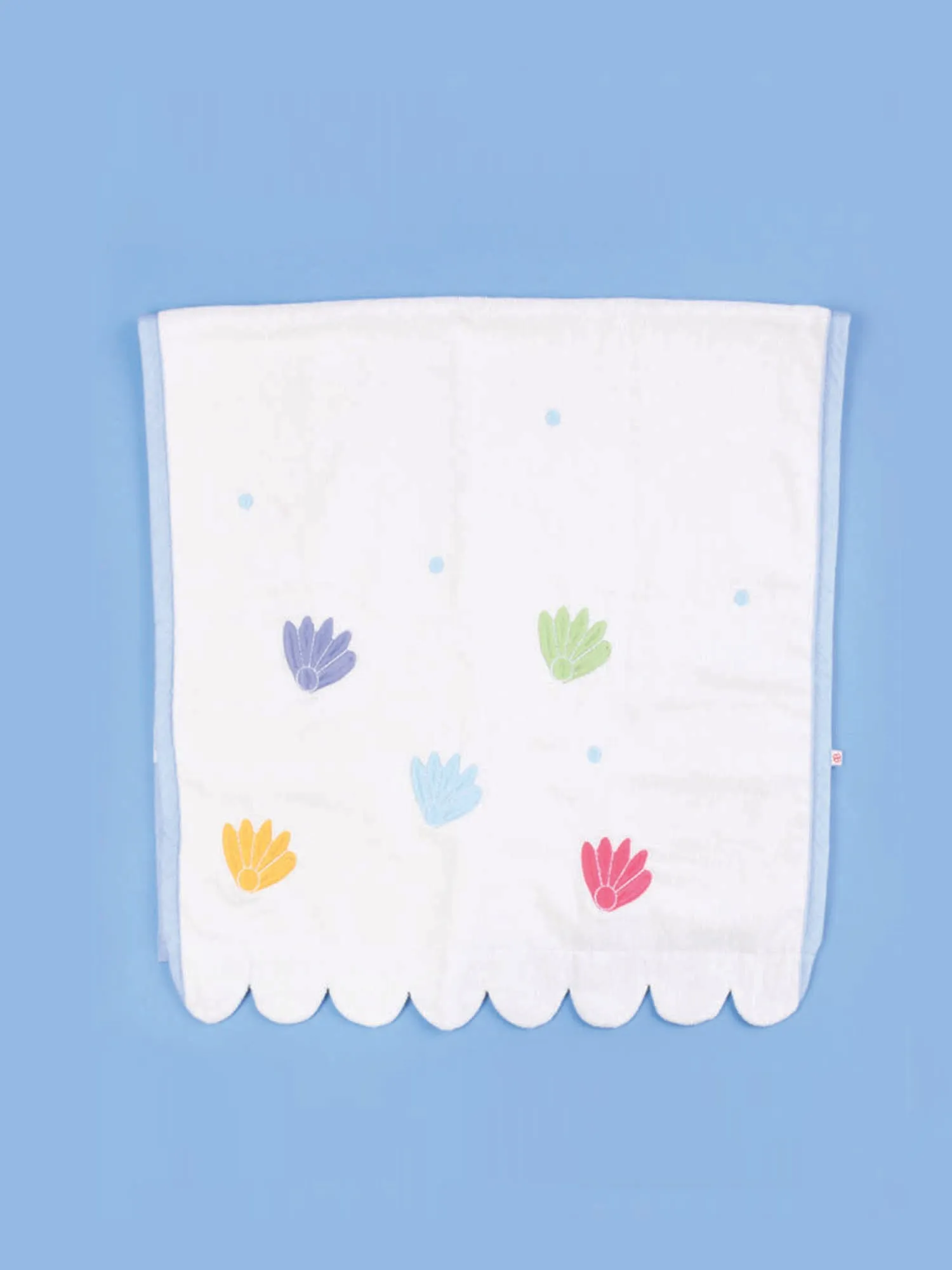 Coral Wonder - Organic Cotton Baby Bath Towel