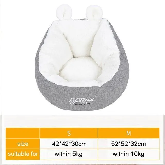 Cozy Pet Bed for Cat and Dog