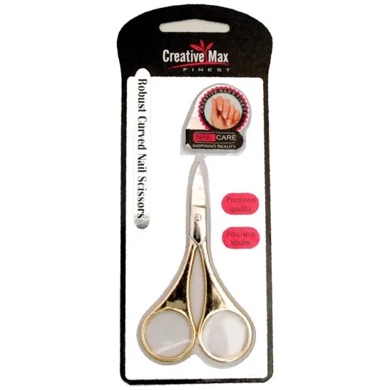 Creative Max Robust Curved Nail Scissors