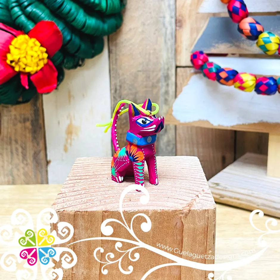 Dog Alebrije - Christmas Mexican Ornament