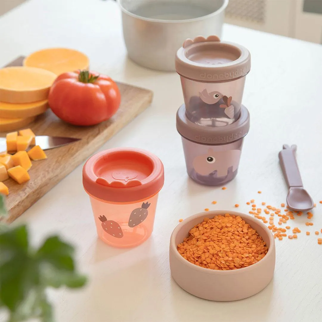 Done by Deer Baby Food Container - 3 Pack - Powder - Pack Ozzo