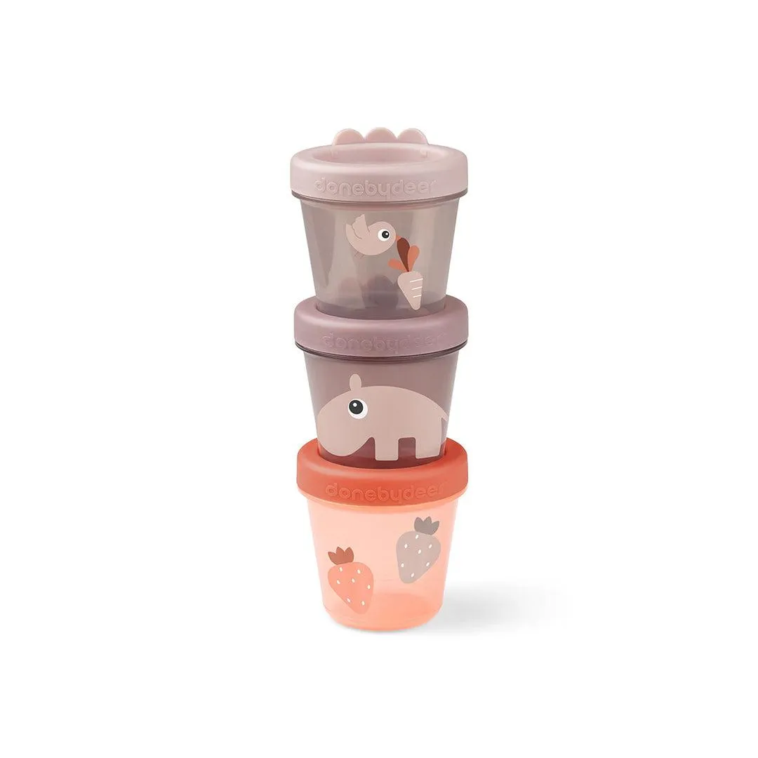 Done by Deer Baby Food Container - 3 Pack - Powder - Pack Ozzo