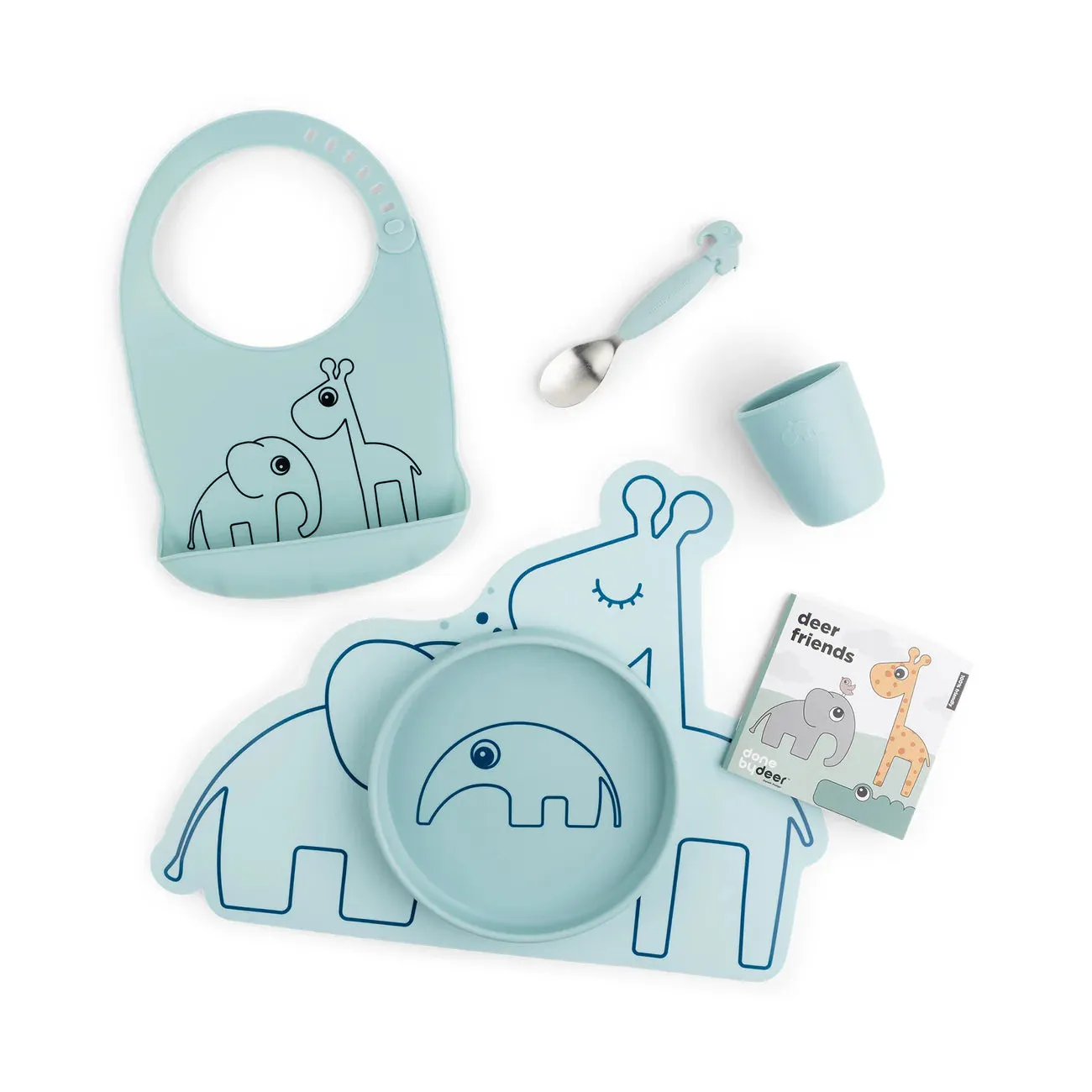 Done By Deer Dinner time goodie box - blue