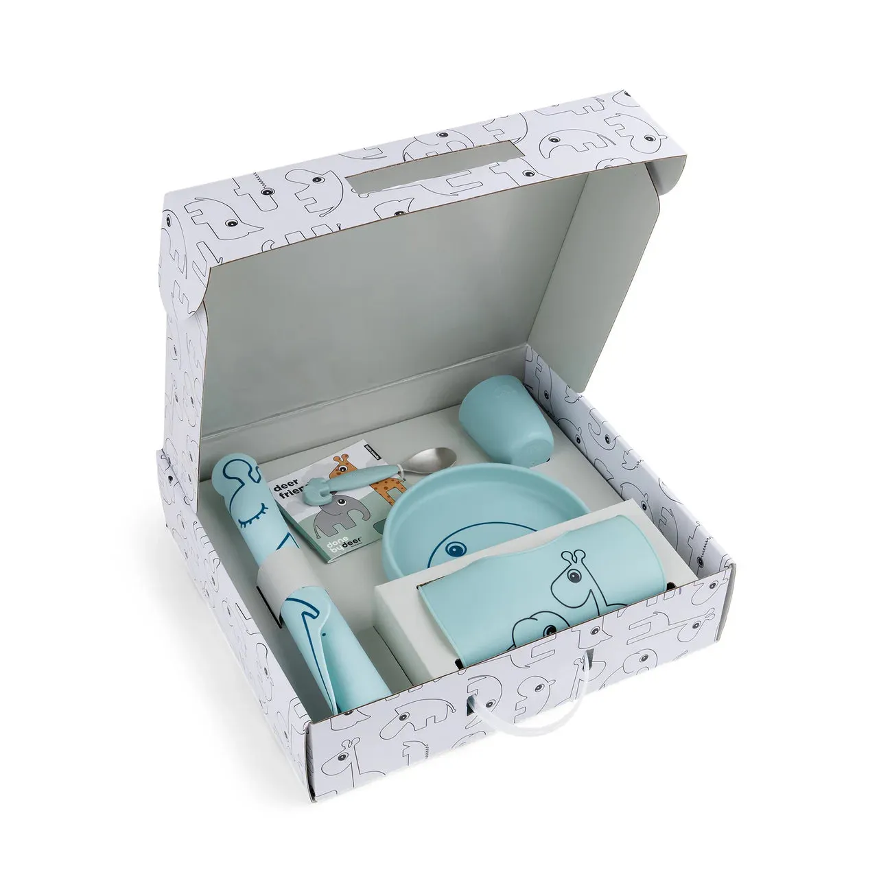 Done By Deer Dinner time goodie box - blue