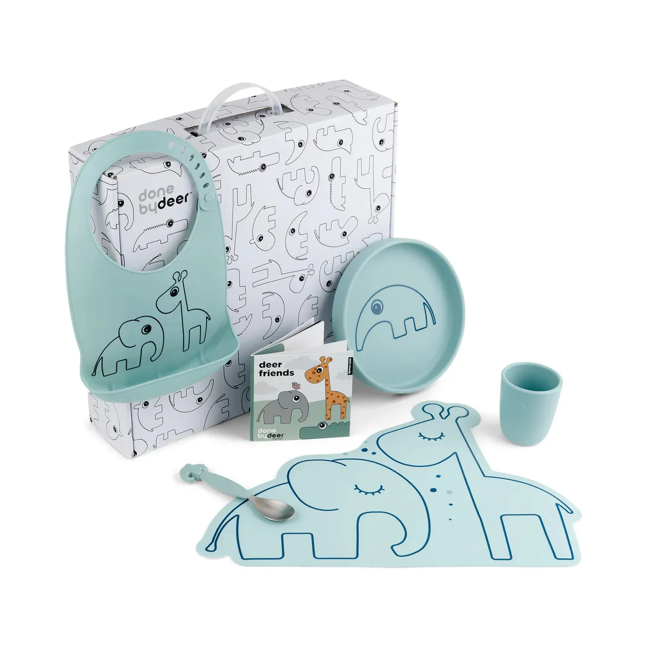 Done By Deer Dinner time goodie box - blue