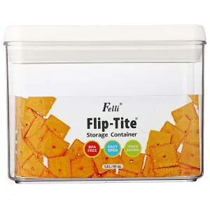 Felli Flip Tite 1.8L Rectangular Pantry Container