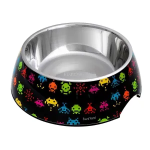 FuzzYard Space Raiders Melamine Dog Feeding Bowl