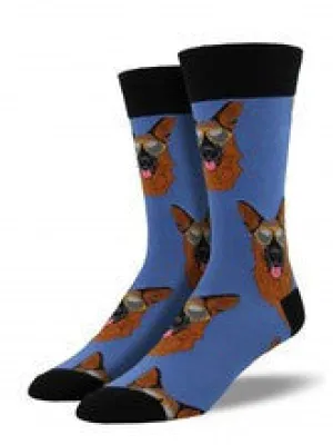 K9 Unit German Shepherd Socks (Men's)