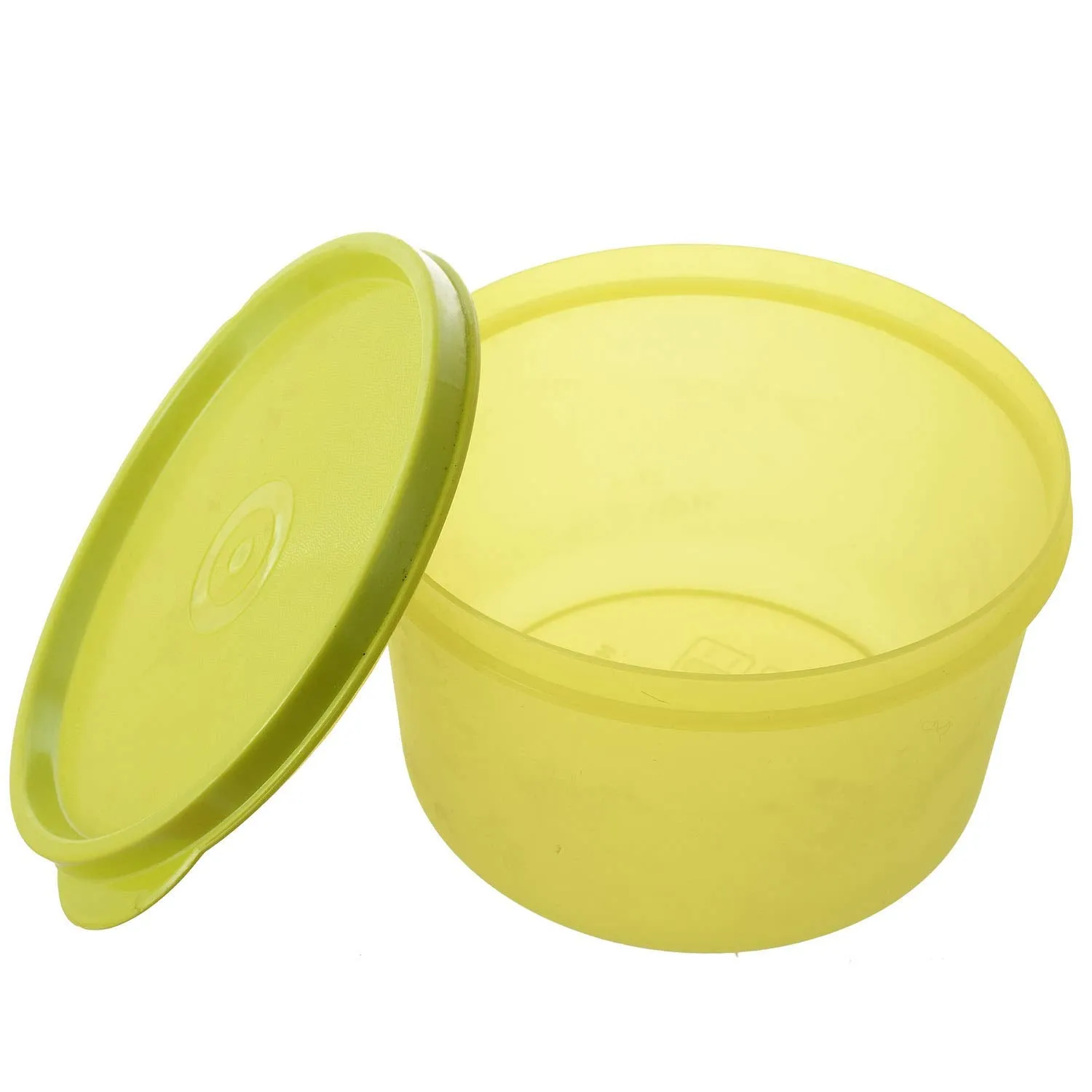 Kuber Industries Plastic 3 Pieces Kitchen Storage Spice Containers, Fridge Container, Food Utility Box, Food Storage Containers Jars 400 Ml (Green) - CTLTC43882