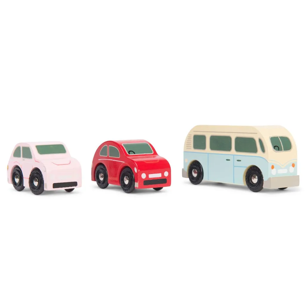 Le Toy Van Retro Metro Car Set