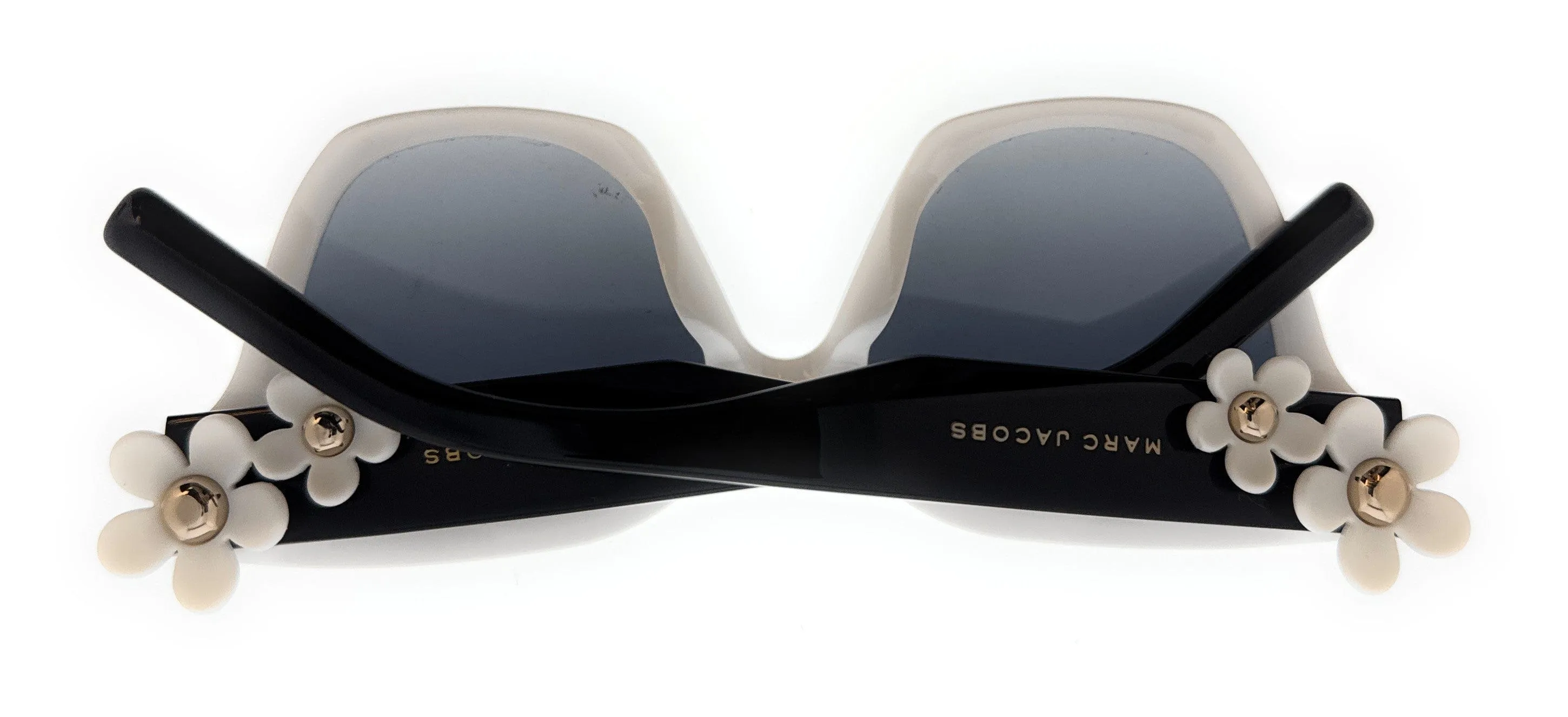 Marc Jacobs DAISY/S 0CCP White/Black Cateye Sunglasses