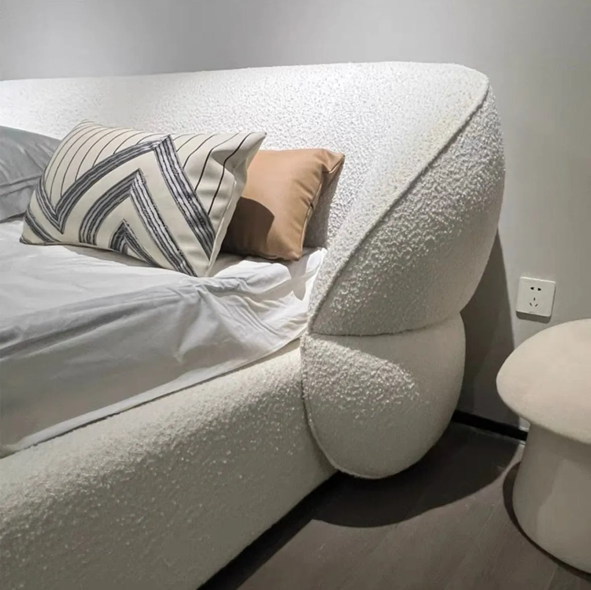 Melia Performance Boucle Bed Frame