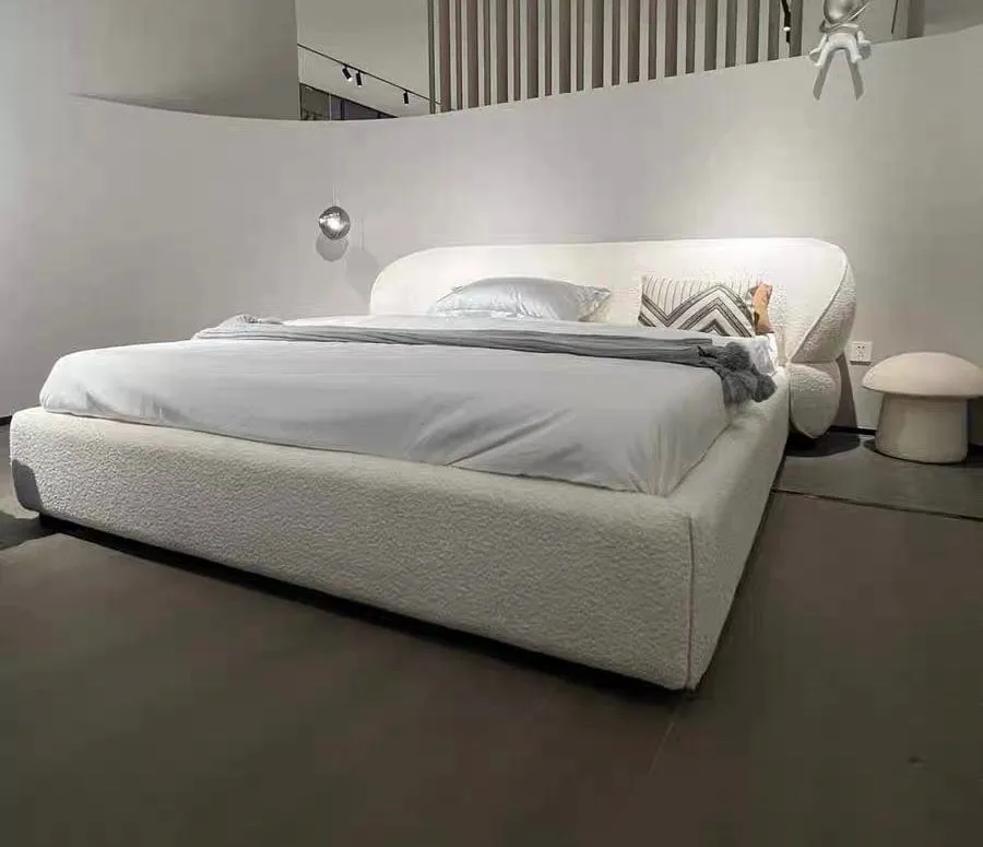 Melia Performance Boucle Bed Frame