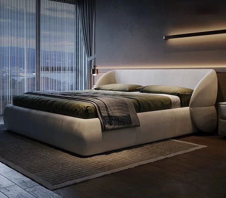 Melia Performance Boucle Bed Frame
