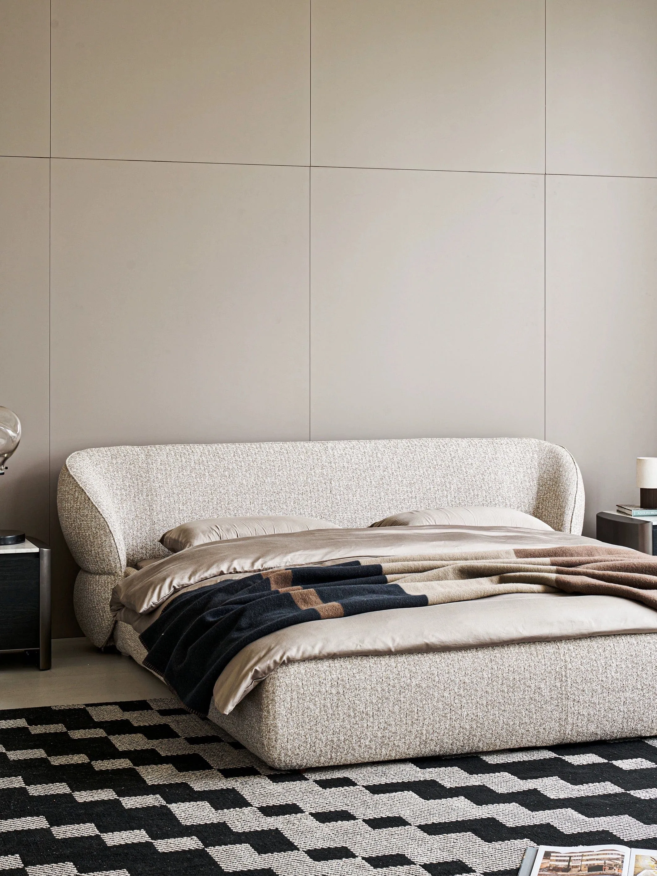Melia Performance Boucle Bed Frame