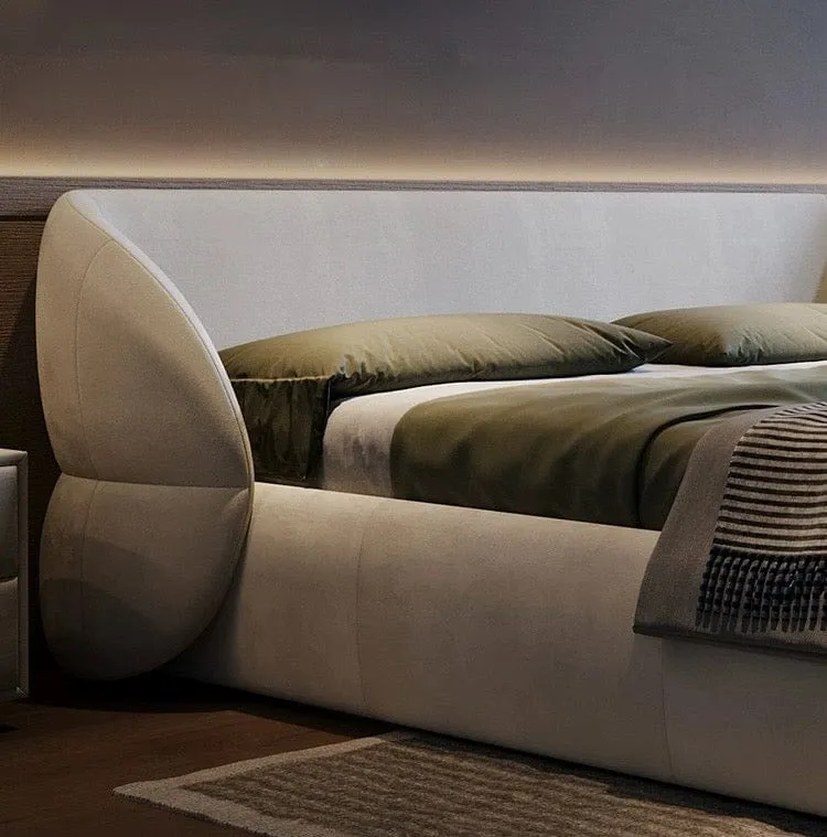 Melia Performance Boucle Bed Frame