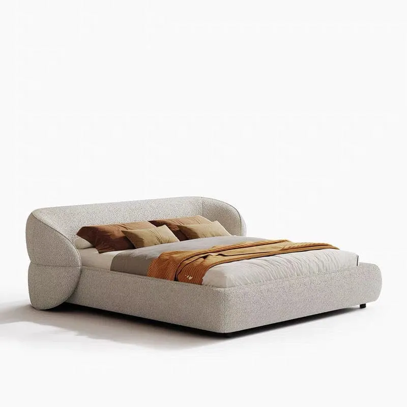 Melia Performance Boucle Bed Frame
