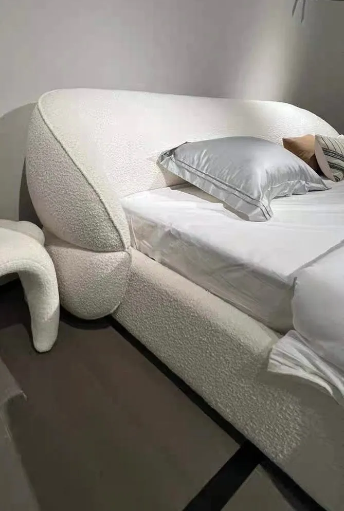 Melia Performance Boucle Bed Frame