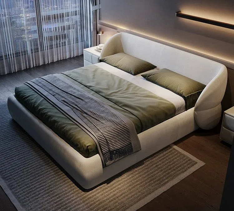 Melia Performance Boucle Bed Frame