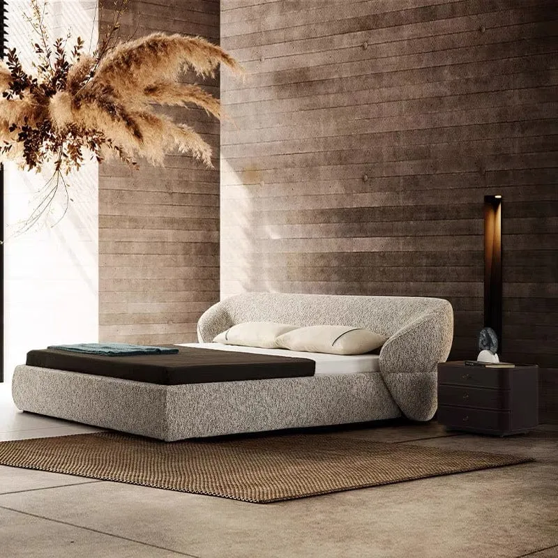 Melia Performance Boucle Bed Frame