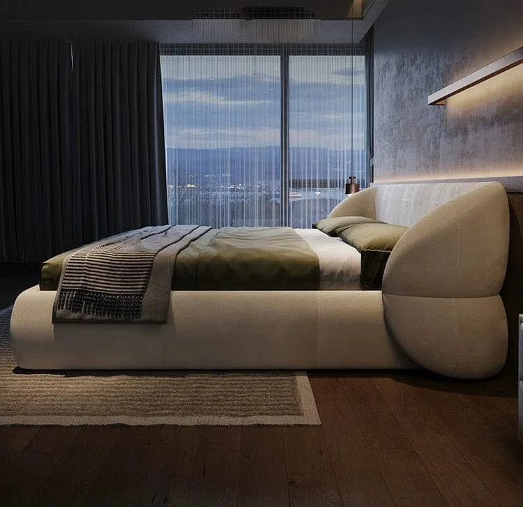 Melia Performance Boucle Bed Frame