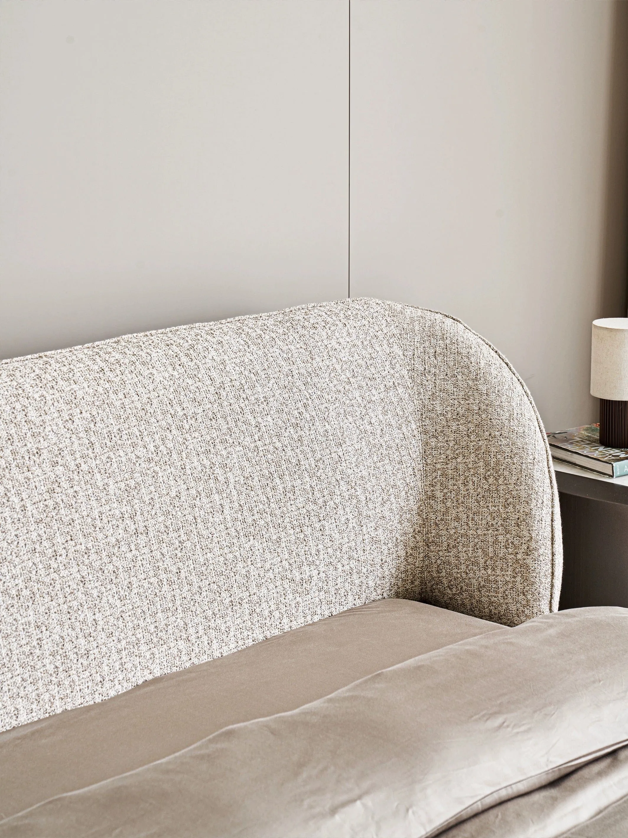 Melia Performance Boucle Bed Frame