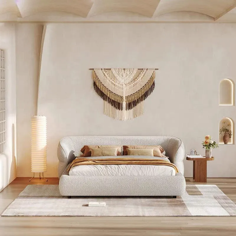 Melia Performance Boucle Bed Frame