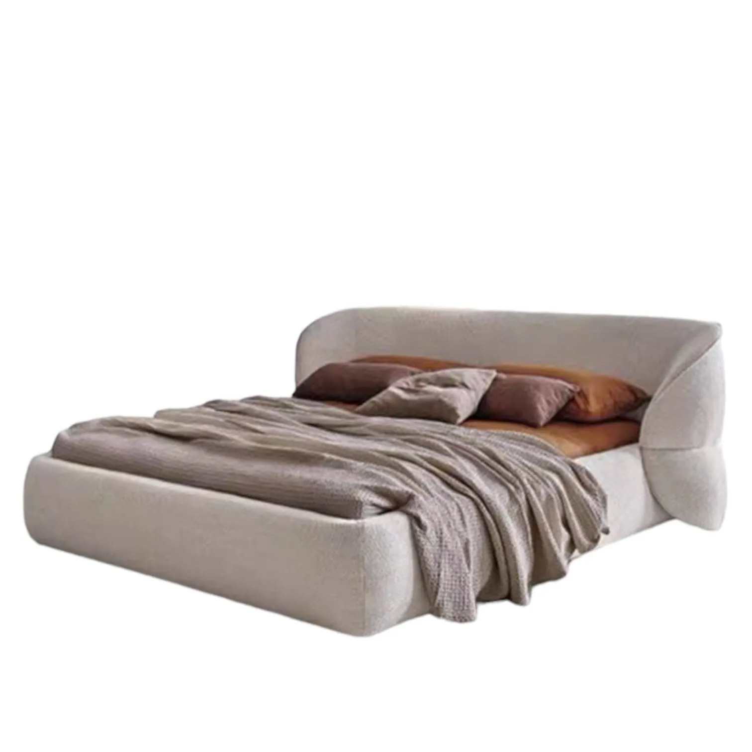 Melia Performance Boucle Bed Frame