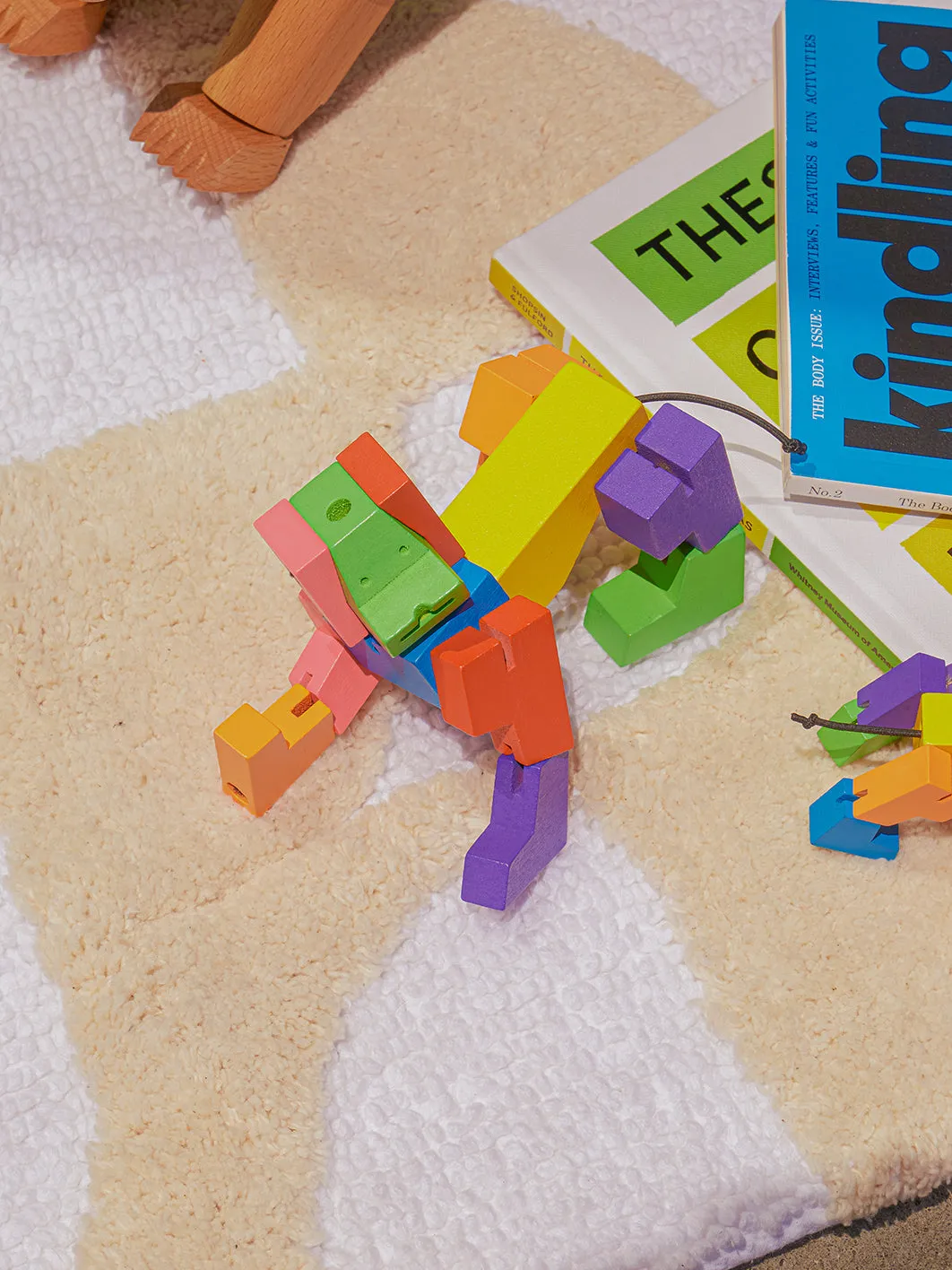 Milo Multicolored Cubebot Dog