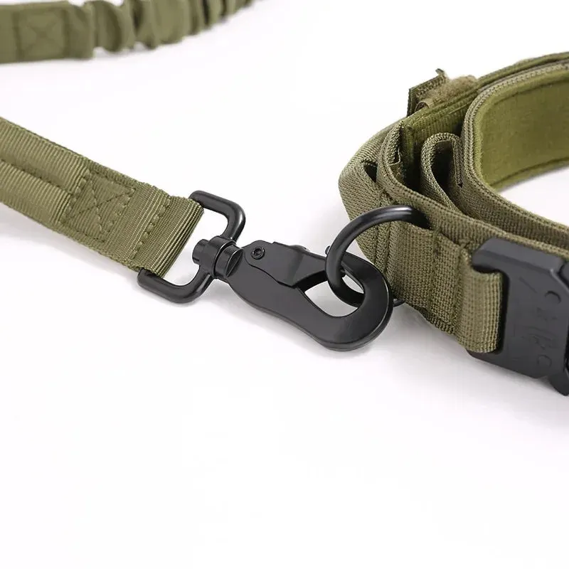 Nylon Tactical Dog Collar with Handle Adjustable and Durable Suitable for Medium Large Dogs Dogs Accessoires  Pet Items