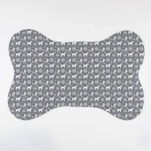Pet Mat: Bird Dog, Charcoal