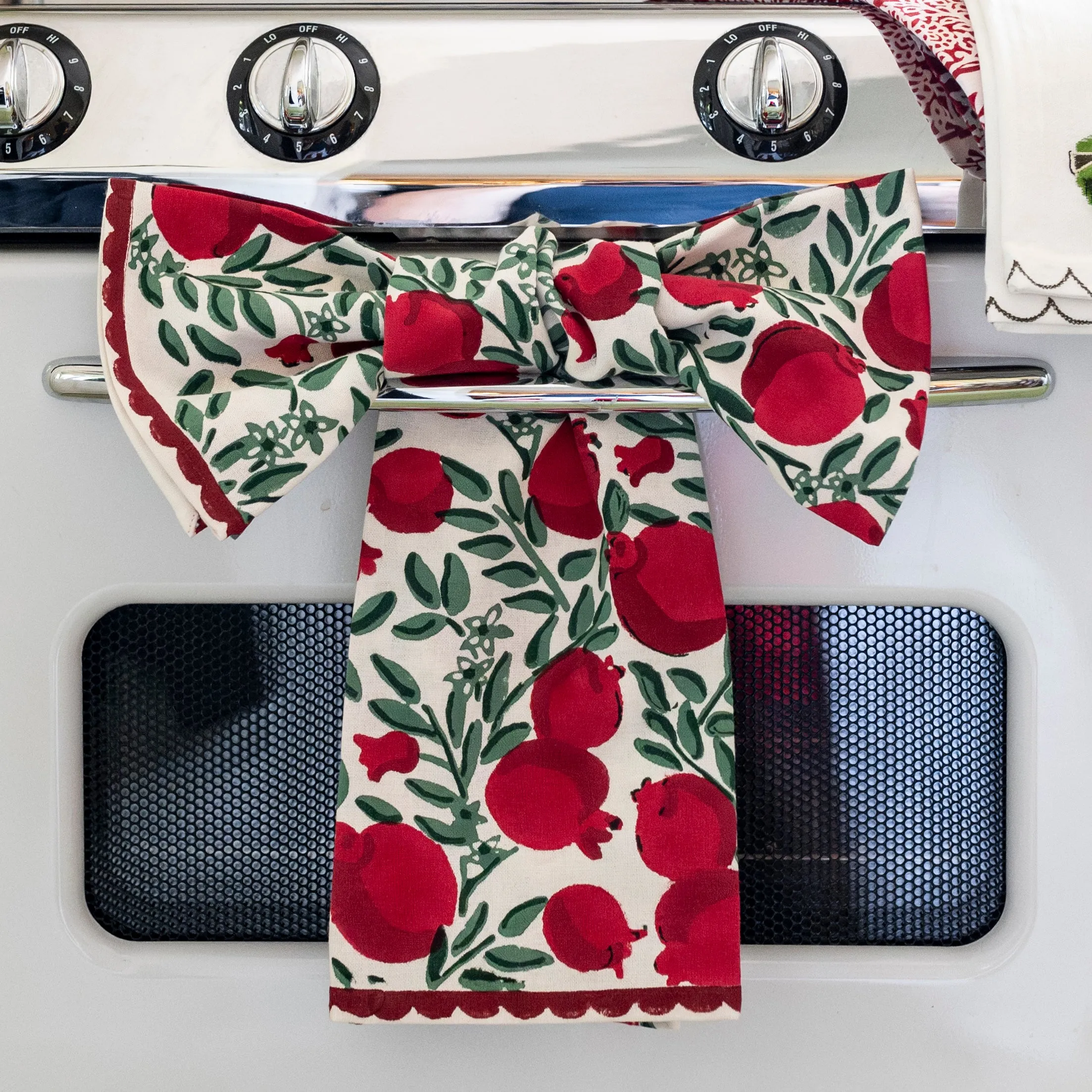Pomegranate Vine Tea Towels