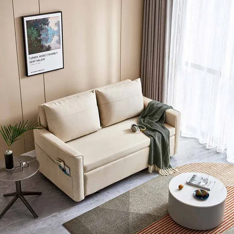 PRIMROSE White Fabric Sofabed