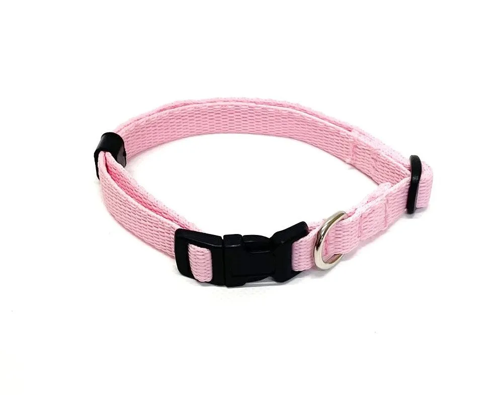 Puppy Dog Collars 13mm Webbing Strong Durable Adjustable In 19 Colours Sizes X Small And Small
