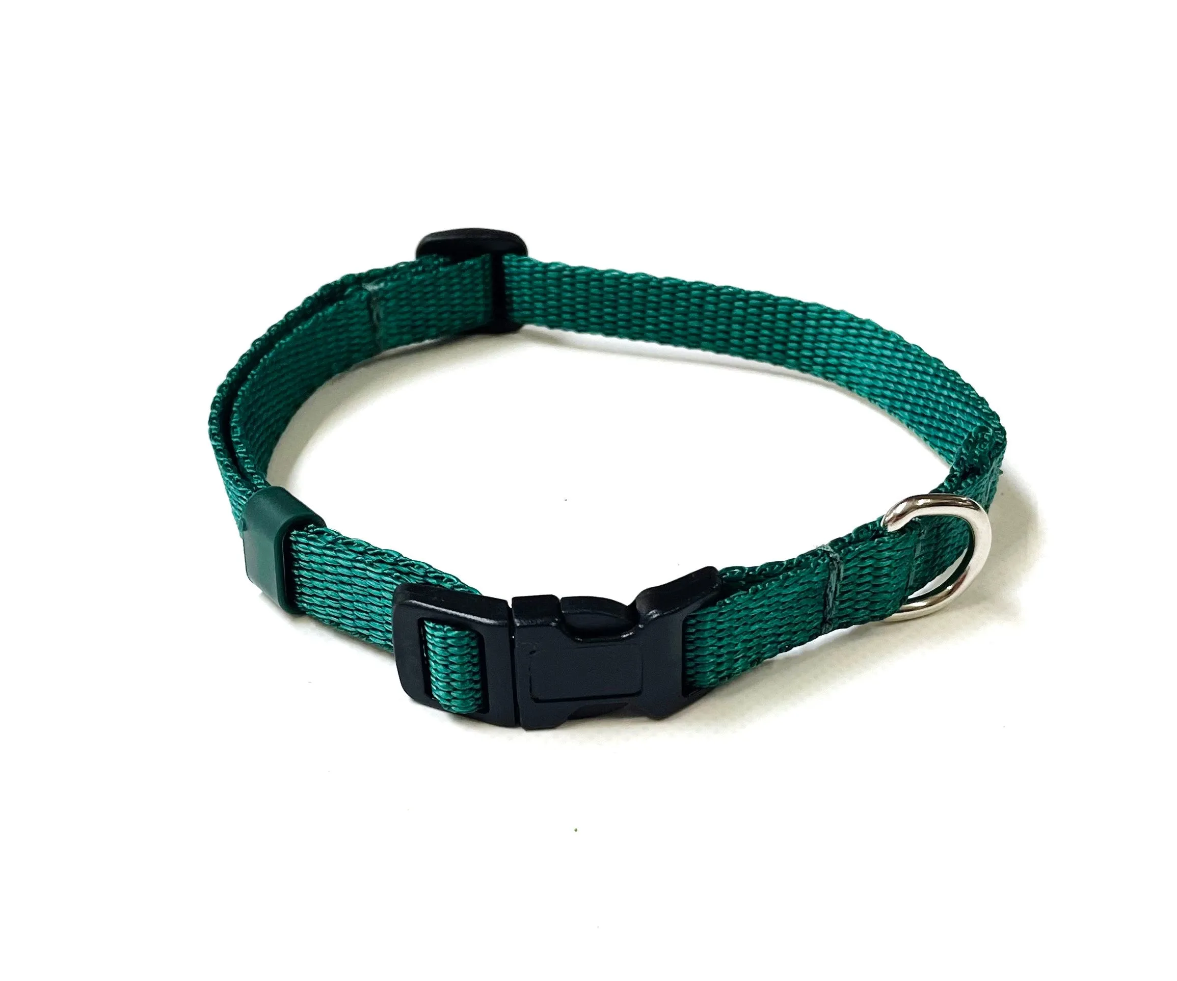 Puppy Dog Collars 13mm Webbing Strong Durable Adjustable In 19 Colours Sizes X Small And Small